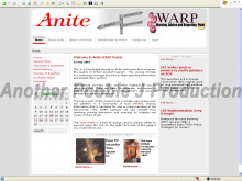 Anite - ANSWARP Portal - Screenshot