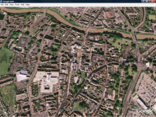 Third Dimension - Virtual Towns - (Bridgwater, UK) - Satellite Image