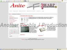 Anite - ANSWARP Portal - Screenshot