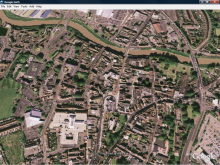 Third Dimension - Virtual Towns - (Bridgwater, UK) - Satellite Image